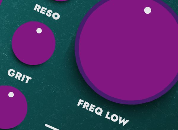 Synth bass.