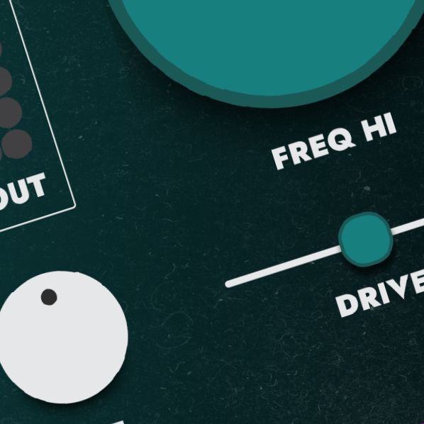 Synth bass.